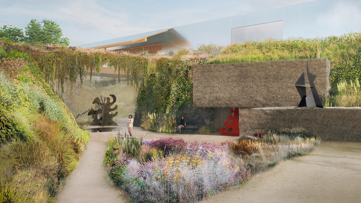 Calder Gardens Take a Look at What the New Philadelphia Museum Will