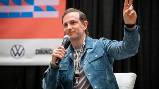 Joe Gebbia, co-founder of Airbnb and chairman of Airbnb.org, during South By Southwest (SXSW) festival in Austin, Texas, U.S., on Sunday, March 13, 2022.