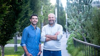 Adam Braun and Philip Charm, co-founders of Climate Club