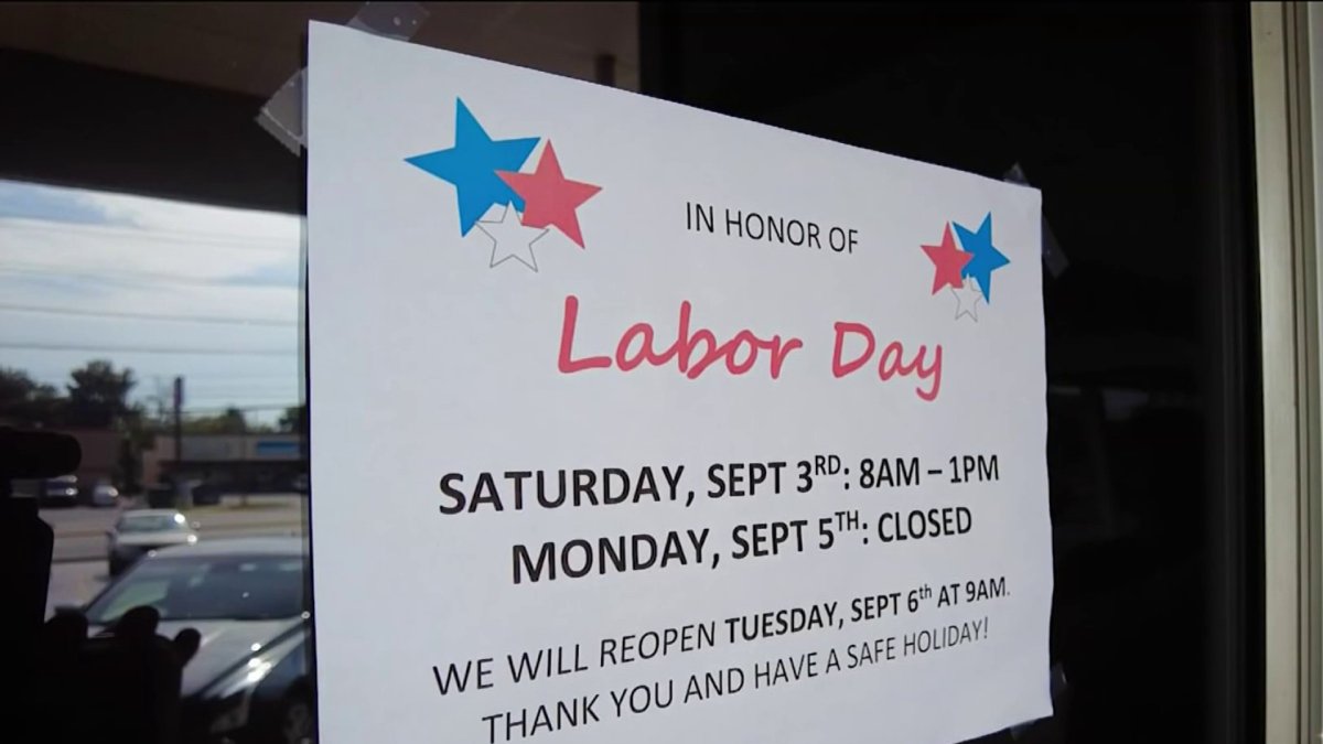 Working on Labor Day? Businesses Face Decision Whether to Give Holiday