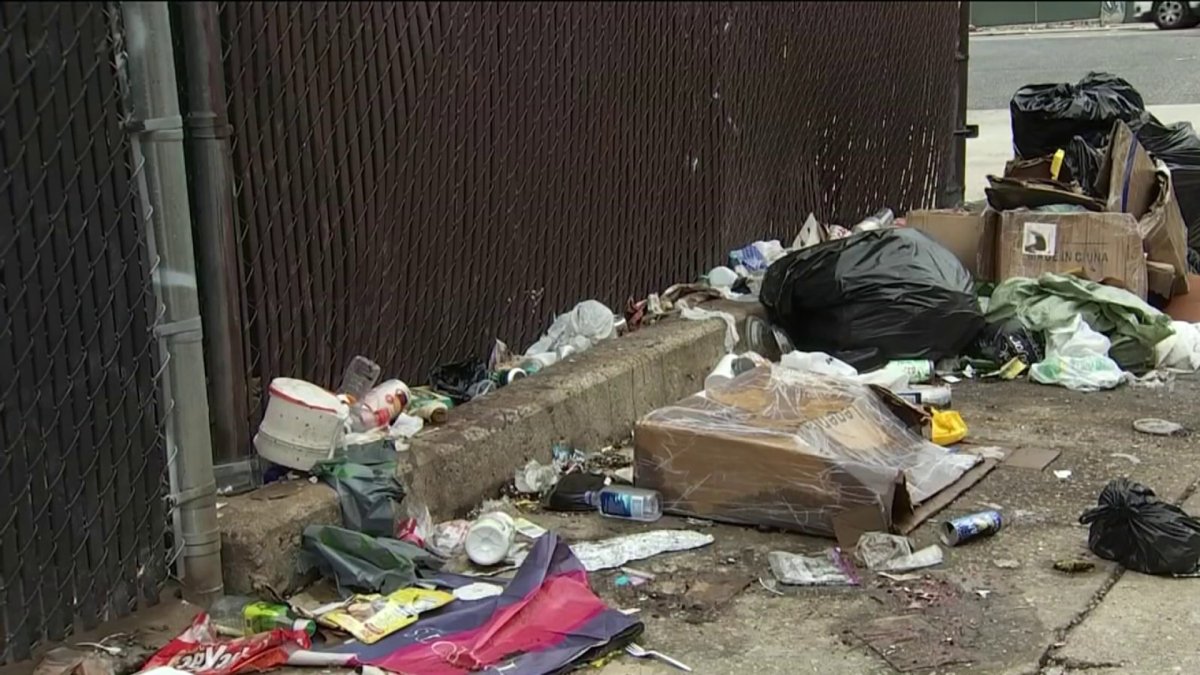 Garbage Littering City Streets After Heavy Rain Could Impact Philly