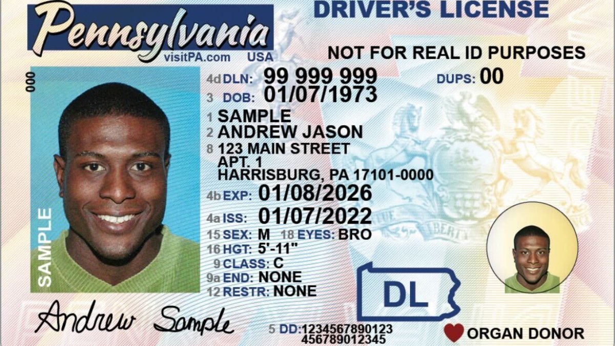 Check Out PA’s New PennDOT Driver’s License Design – NBC10 Philadelphia