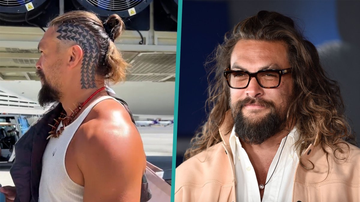 Jason Momoa's Head Tattoo Is Polynesian Pride