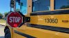 Student struck exiting school bus in NJ