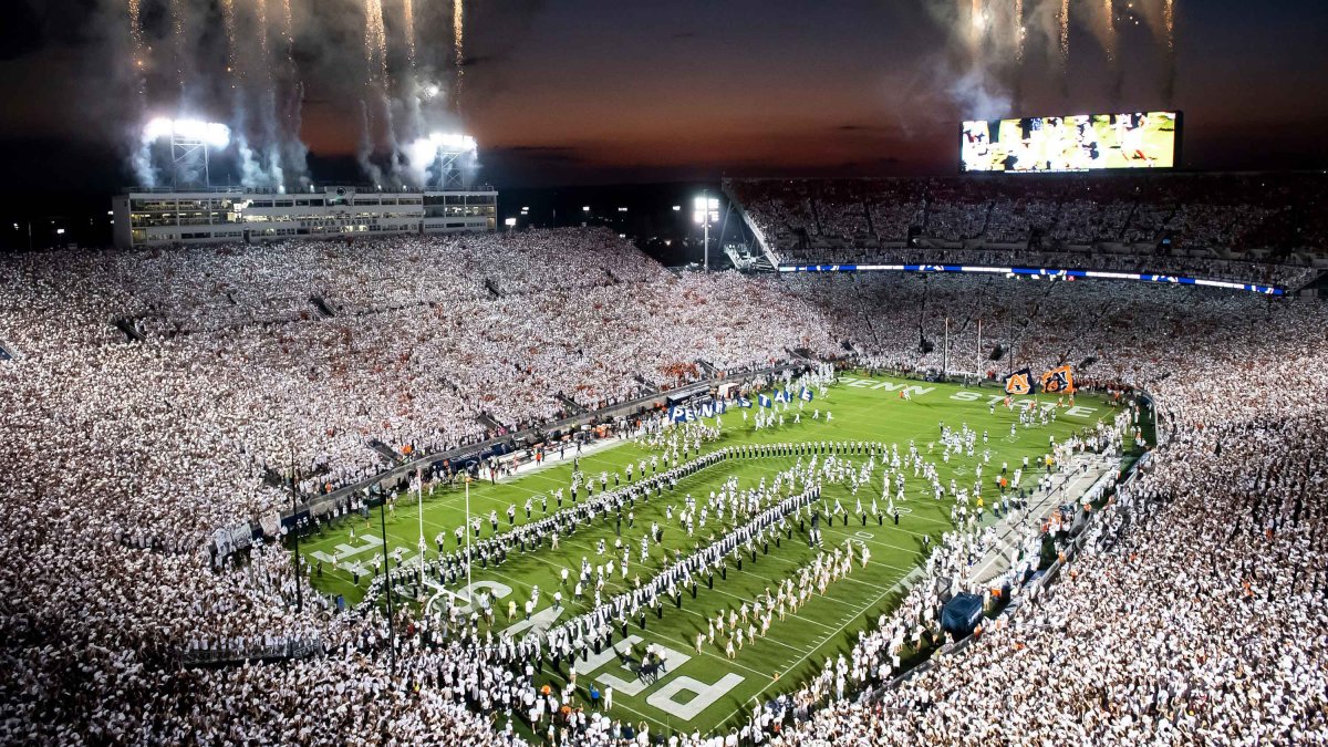 Penn State, LSU Top List of College Football's Toughest Road Environments