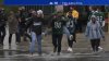 Eagles Fans Celebrate Big Win Vs. Jaguars Despite Gloomy Weather
