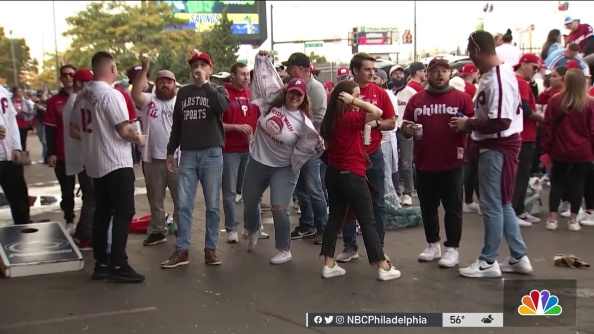 Fans Cheer on as Phillies Inch Closer to World Series