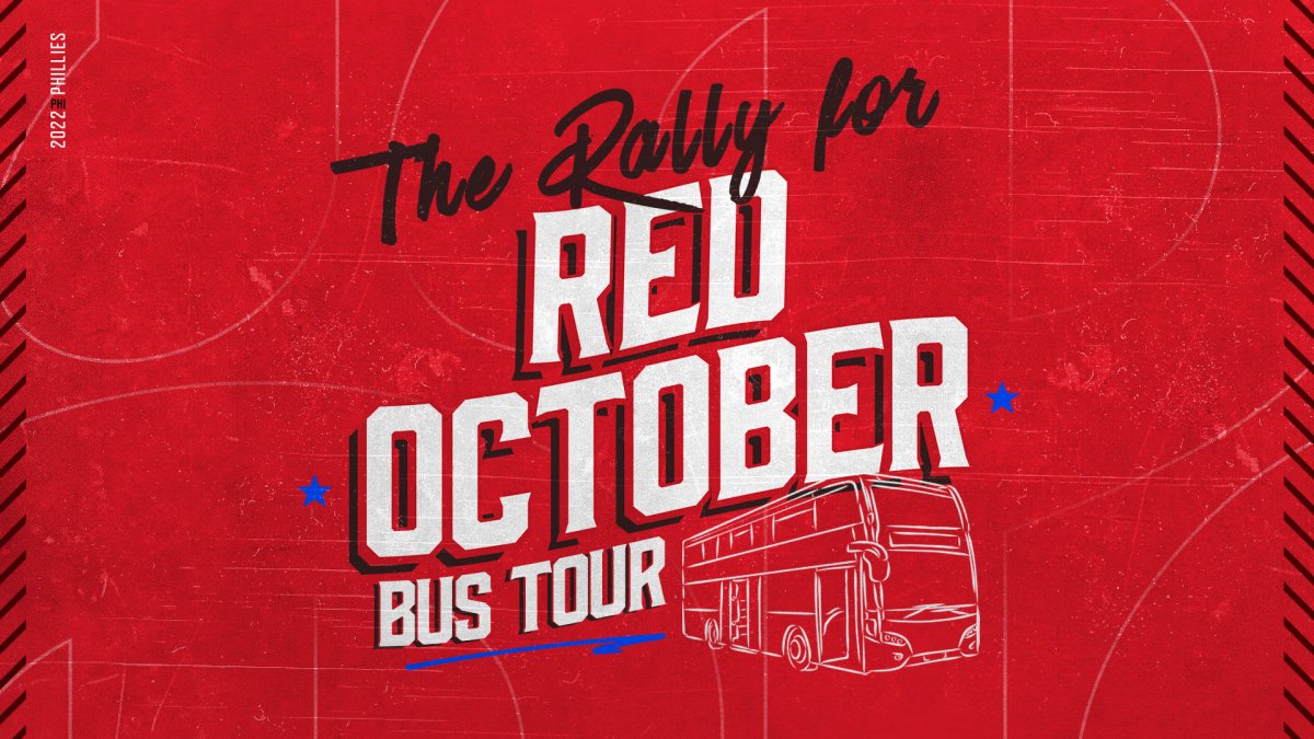 Where Phillies Fans Can Catch Rally for Red October Bus Tour in Philly NBC10 Philadelphia
