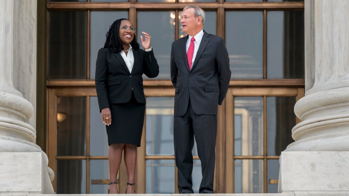 Ketanji Brown Jackson Makes 1st Appearance at Supreme Court, Has 'Seat at Table' – NBC10 Philadelphia - Vimarsana News