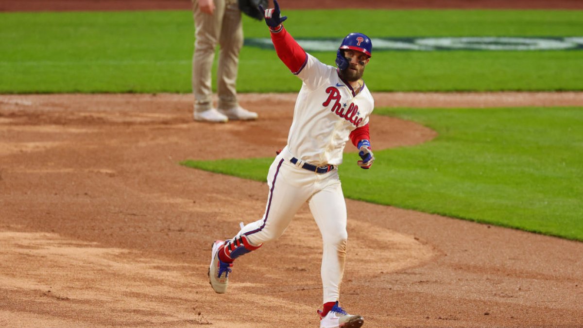 Bryce Harper's Dramatic Game-Winning Home Run Sends Phillies to World  Series – NBC10 Philadelphia