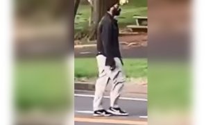 Man wanted in sex assaults in Philly seen on video