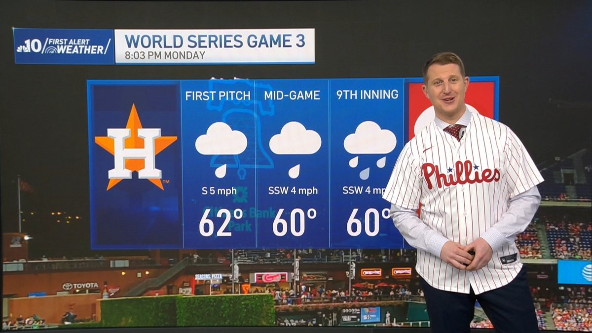 World Series deja vu: Game 3 in Philadelphia impacted by rain for 4th  straight time