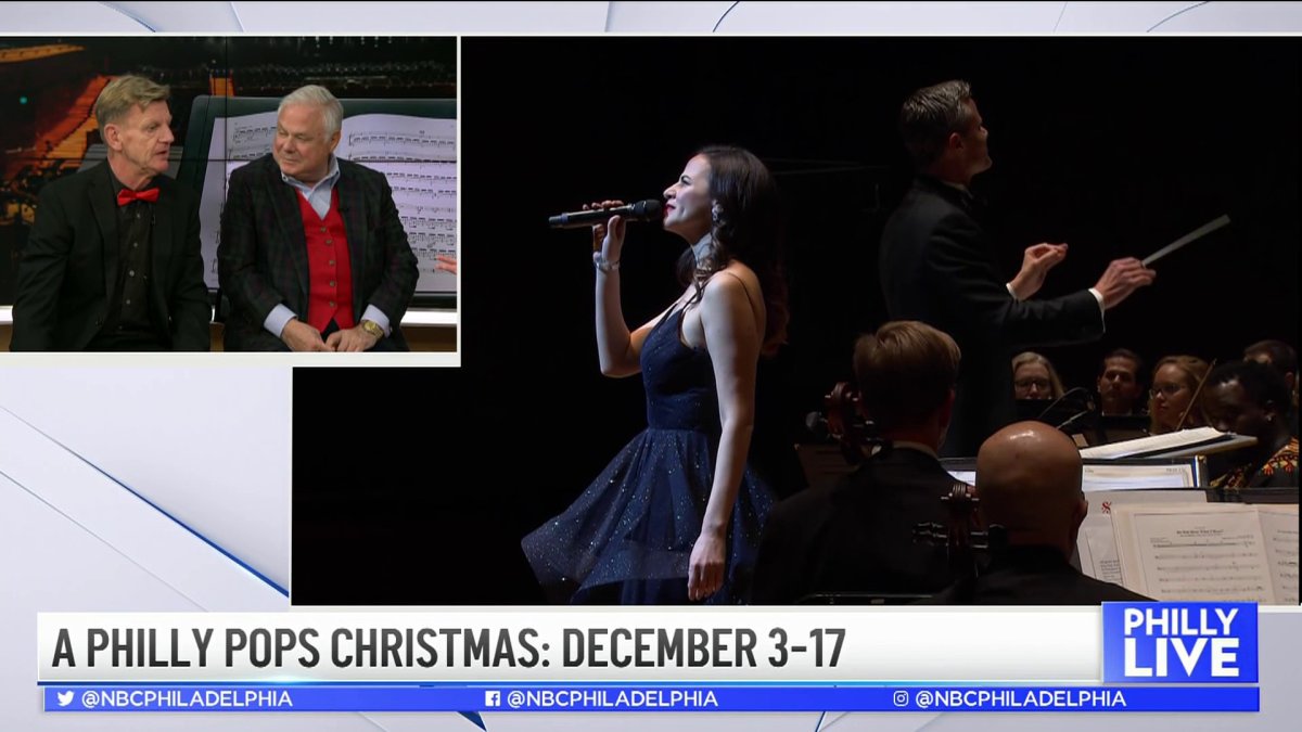 Philly POPS Excited to Celebrate the Christmas Season NBC10 Philadelphia Philly POPS Excited to Celebrate the Christmas Season NBC10 Philadelphia