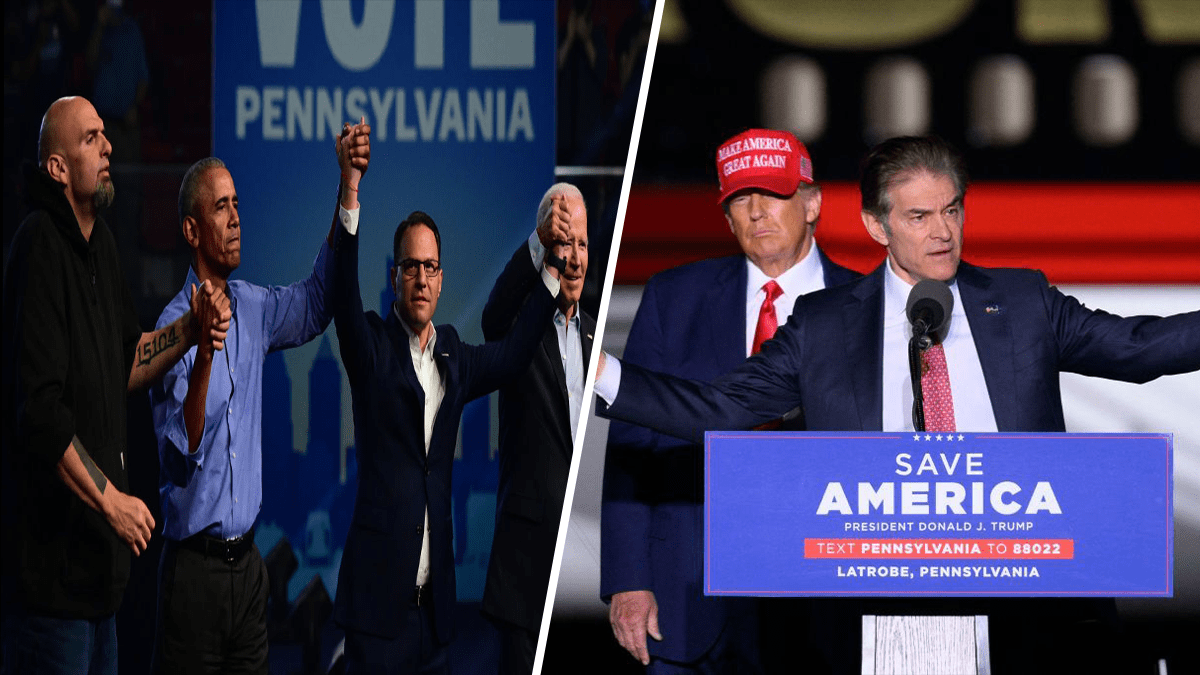 Biden, Obama, Trump Make Final Midterm Push in Pennsylvania