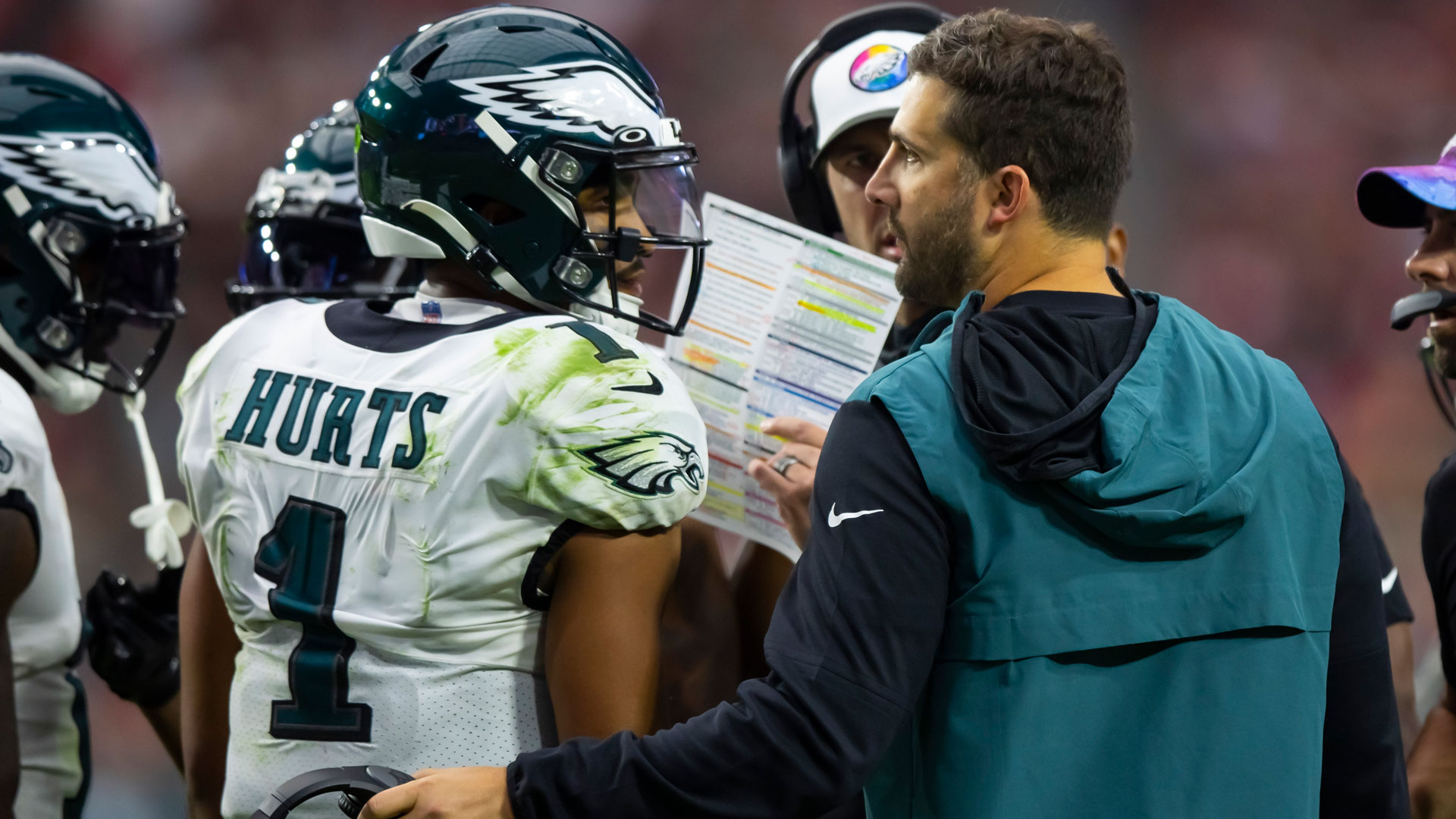 Eagles’ Nick Sirianni, Jalen Hurts Have Forged Special Relationship ...