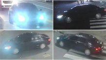 Surveillance photos of the car believed to be involved in two separate shootings in Kensington.