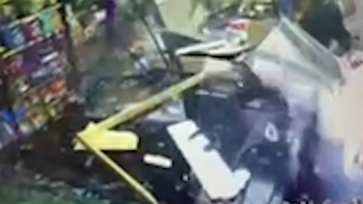 Caught on Cam: Car Slams Through Deli in Delaware County – NBC10 ...