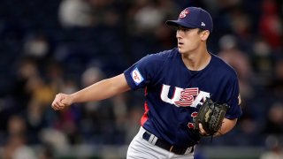 Noah Song completes pitch in Team USA uniform