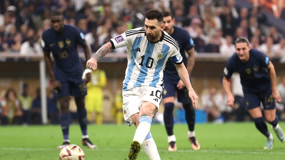 Lionel Messi Scores Penalty in World Cup Final vs. France – NBC10 ...