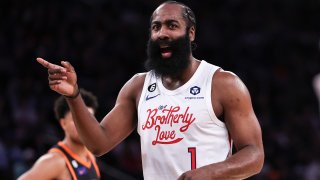 James Harden points in Sixers Brotherly Love uniform