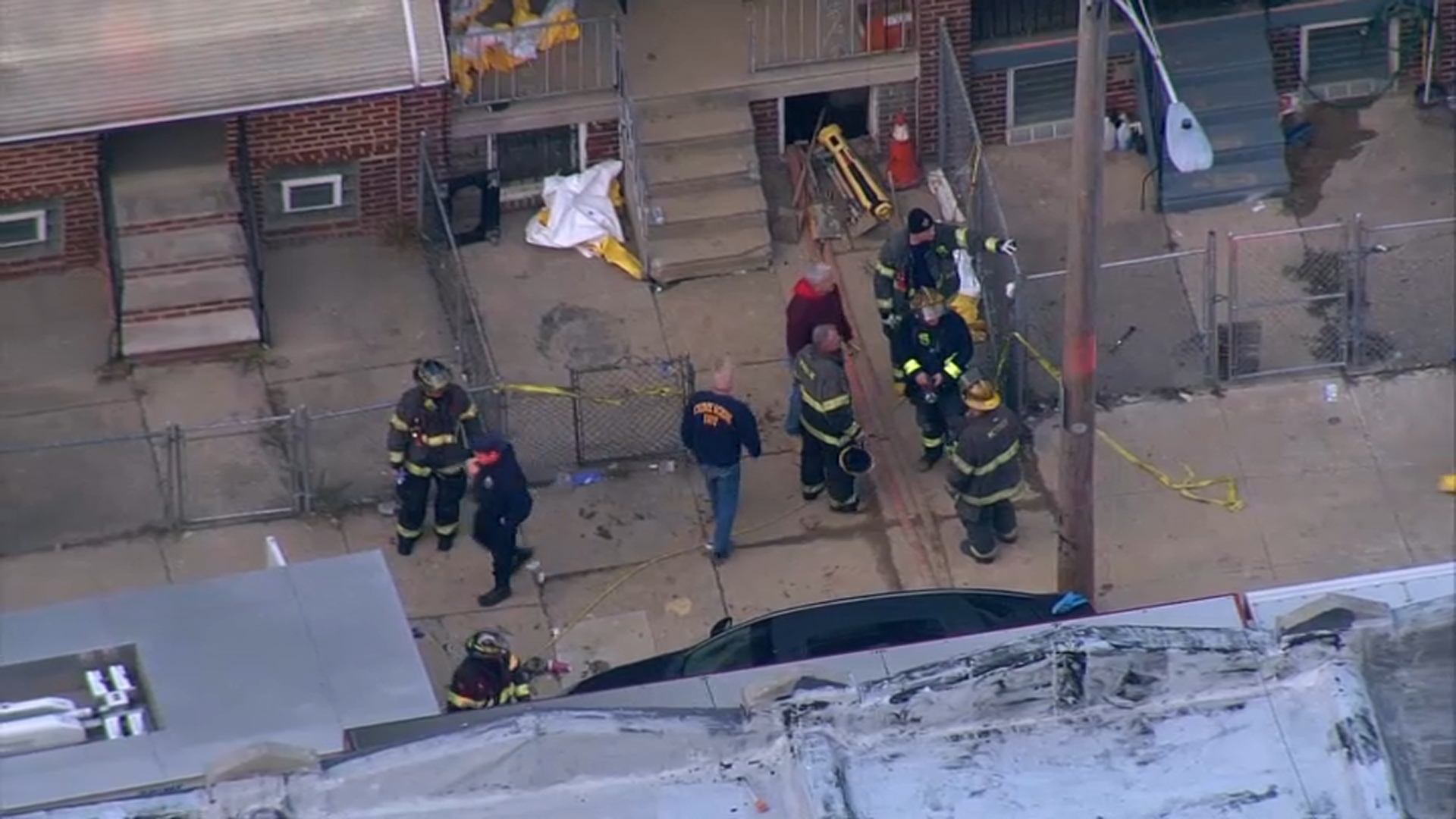 Body Removed From Philadelphia Rowhome