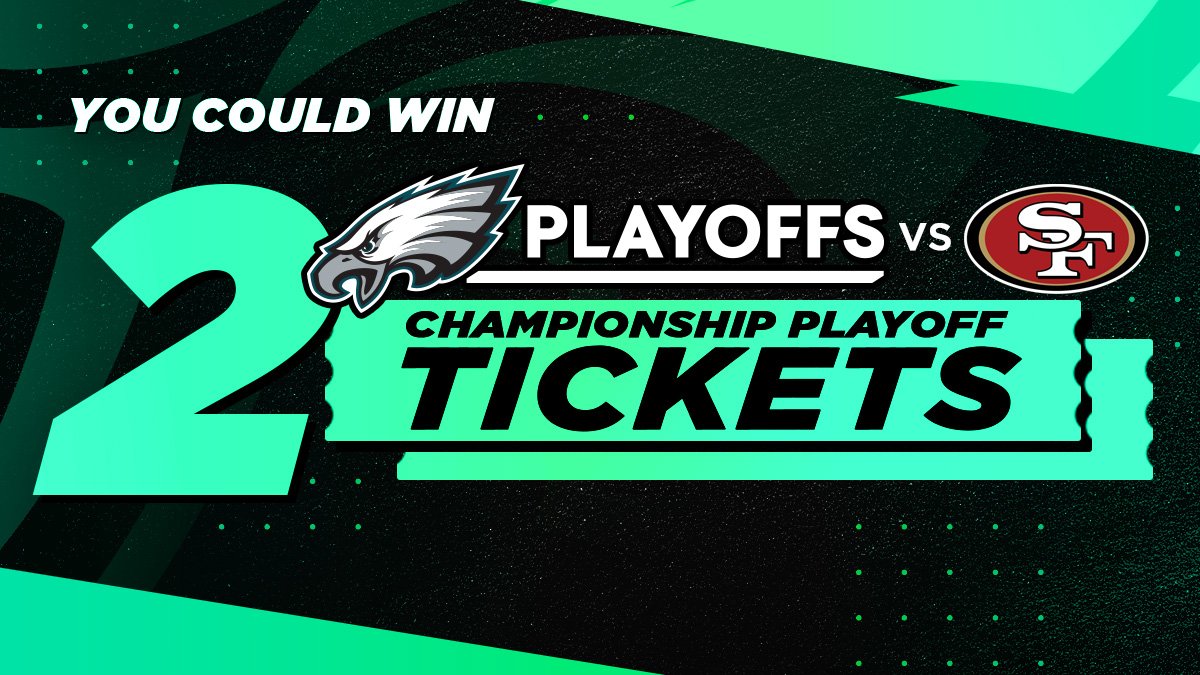 Enter For Your Chance to Win Two Eagles Championship Playoff Tickets! –  NBC10 Philadelphia