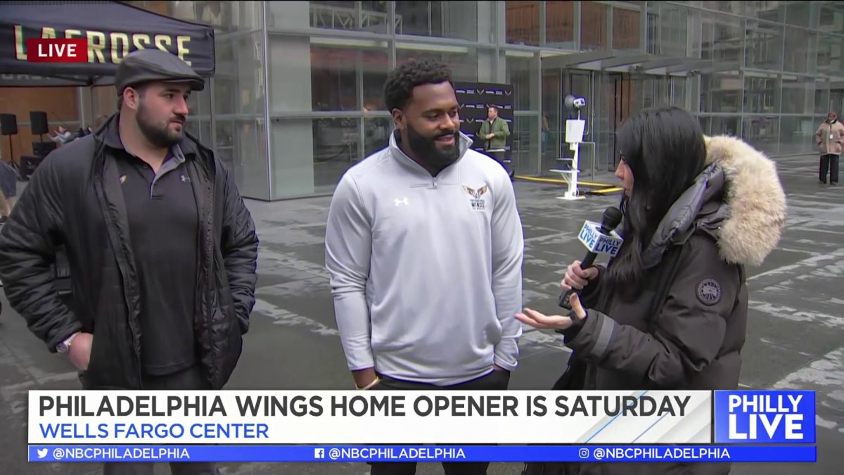 The Philadelphia Wings Look to Fire Fans Up for New Season NBC10