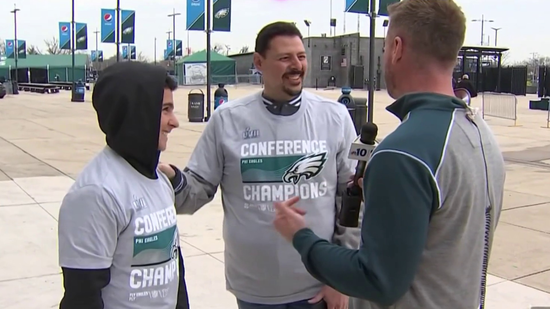 Eagles fans gear up for the The Super Bowl
