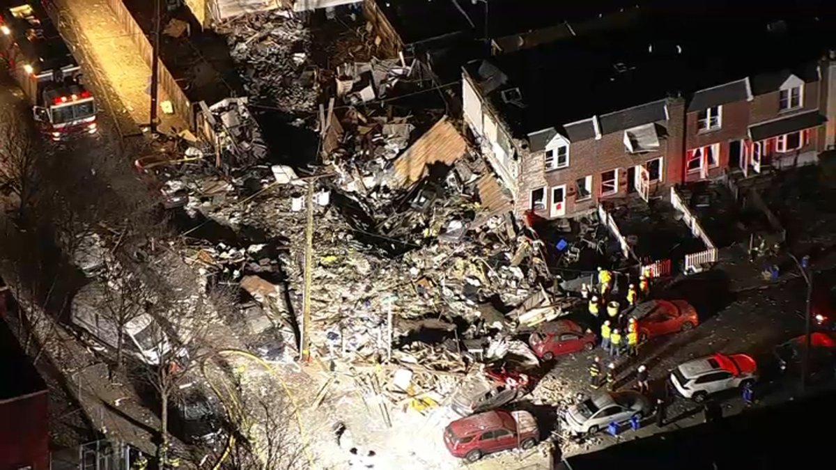 Explosion Injures 5 People, Destroys 2 Homes in Philadelphia - Vimarsana News
