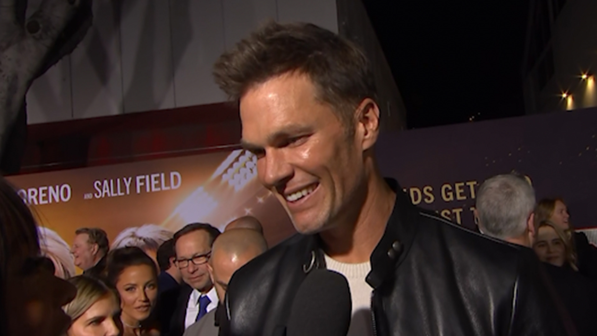 Tom Brady, Sally Field, more stars at '80 For Brady' premiere