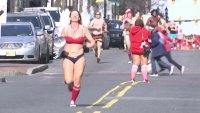Stripping Down for a Cause During Cupid's Undie Run