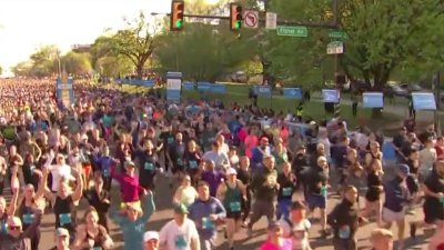 Broad Street Run: Philly man runs race with basketball and Allen