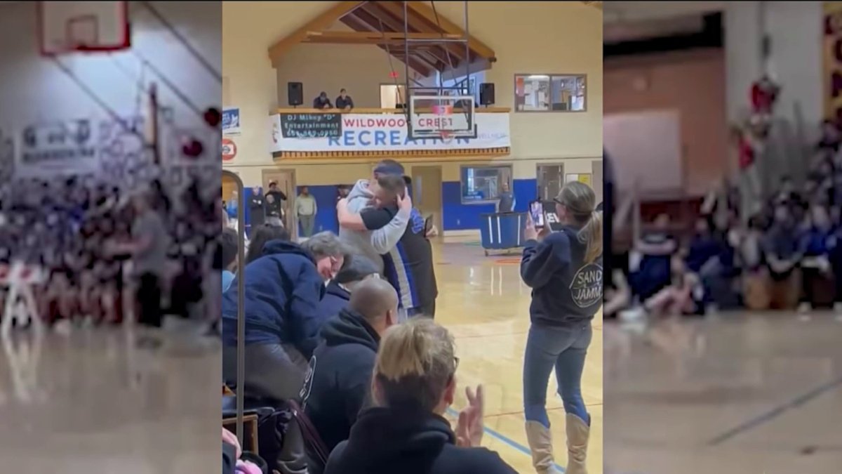 NJ Boy With Autism Hits HalfCourt Basketball Shot NBC10 Philadelphia