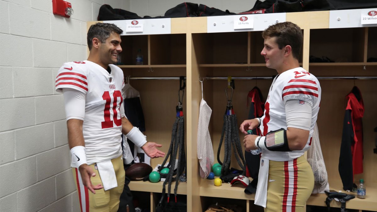 Jimmy Garoppolo-49ers 2023 Reunion Quickly Shut Down by Kyle