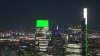 WATCH: Comcast Center Goes Green in Honor of Eagles