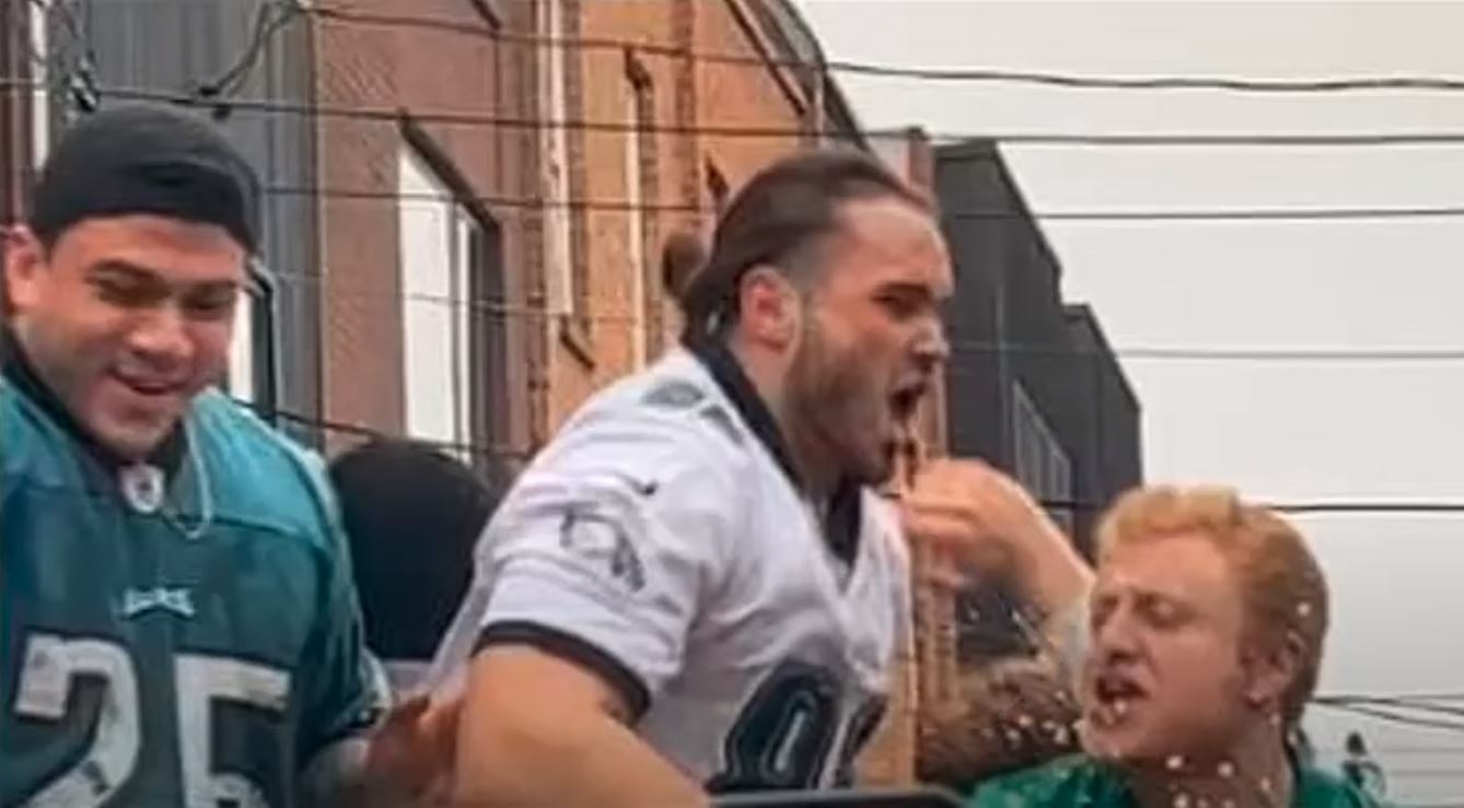 Caught on Cam: Eagles Fans Flip Car Before Super Bowl – NBC10