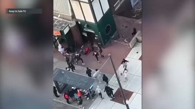 Teini -ikäiset hyökkäävät mies Temple Universityn kampuksella