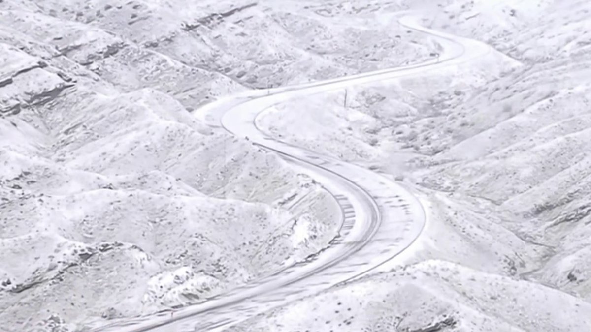 Watch: Cold Storm Blankets Hills Near Santa Clarita Valley With Snow – NBC10 Philadelphia - Vimarsana News