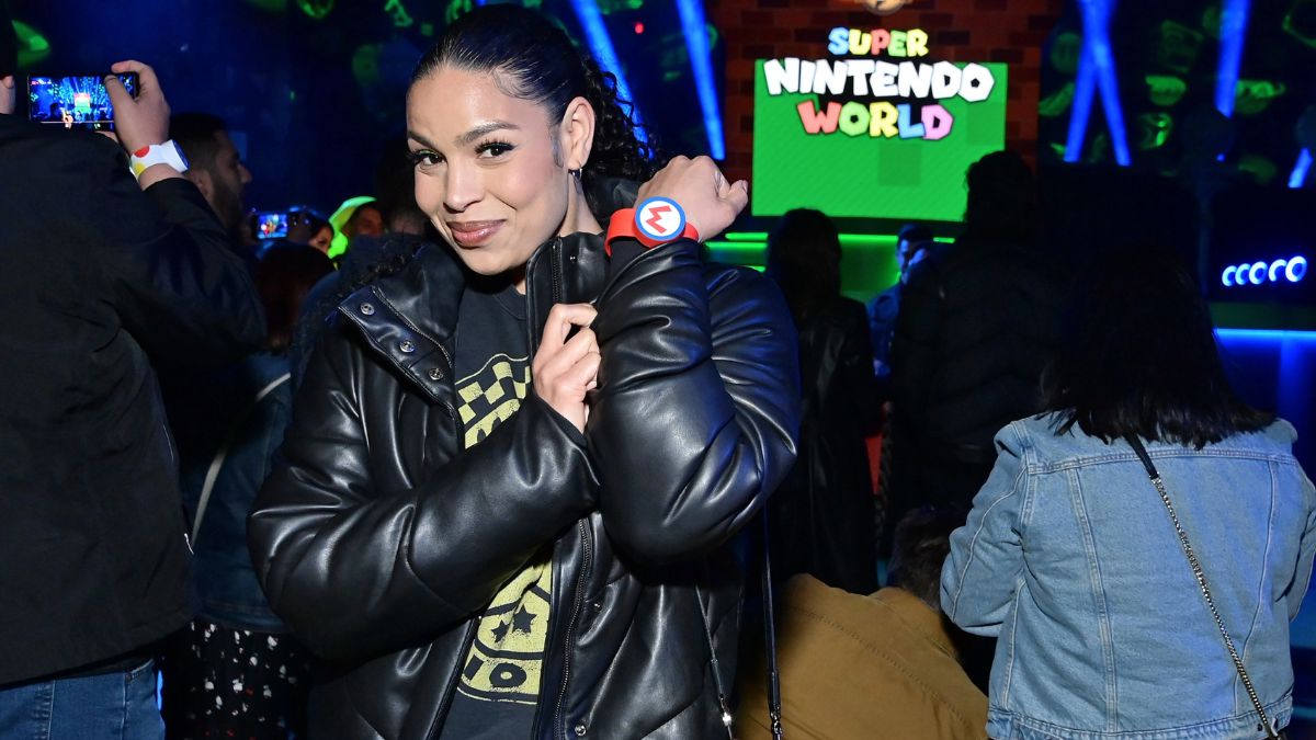 Photos: Celebs Walk the Red Carpet Ahead of Super Nintendo World Grand Opening