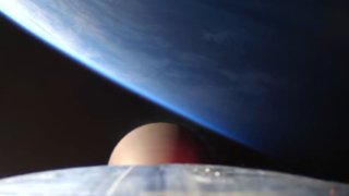 A view from onboard the upper stage of rocket LV0009 during the company’s livestream on March 15, 2022.
