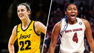 Watch: Iowa's Caitlin Clark disrespects Gamecocks guard during