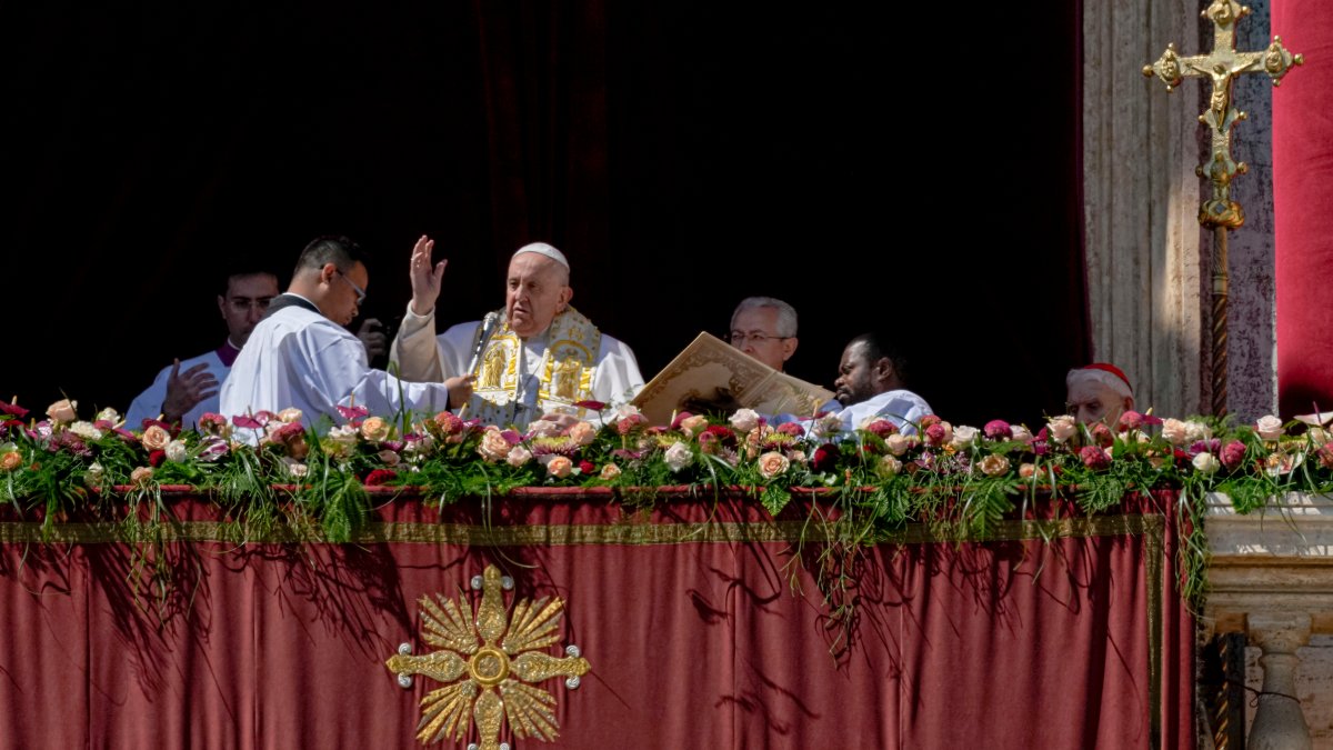 Папа Франциск молится за украинцев и россиян на Пасху — NBC10 Филадельфия