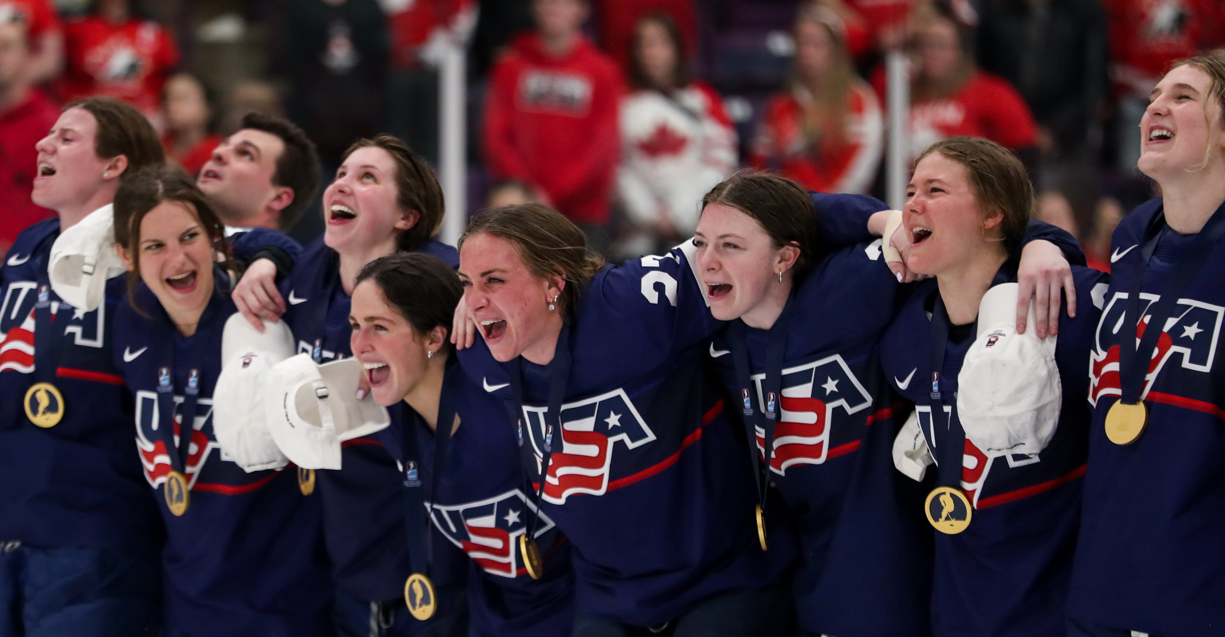 Team USA  U.S. Women's Hockey Team Claims Silver Medal After 3-2 Loss Vs.  Canada