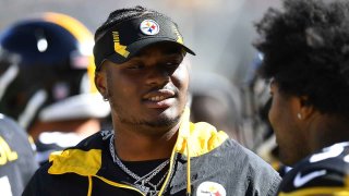 Dwayne Haskins spent one season with the Pittsburgh Steelers prior to his death in 2022.