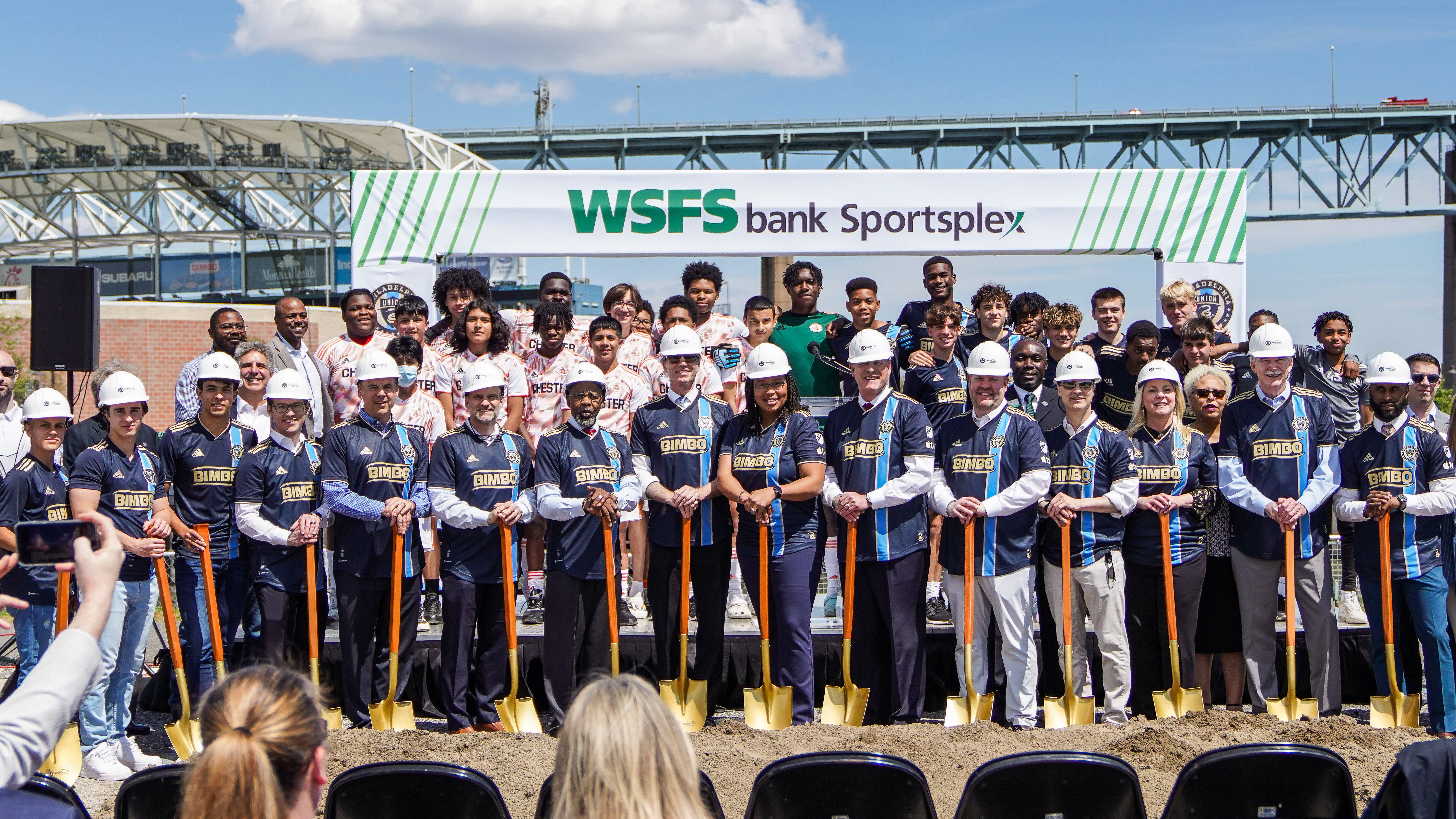 Union share WSFS Bank Sportplex plans