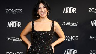 Stephanie Beatriz attends The Hollywood Reporter and Diego Luna’s Latinx Creatives Empowerment Lunch in partnership with ZOMOZ Mezcal and Lucasfilm Ltd. at Cantina Frida on May 1, 2023 in Beverly Hills, Calif.