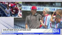 Thousands of School Kids Flock to Weather Education Day at Phillies' Ballpark