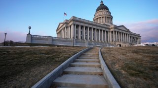 The Utah State Capitol is shown on March 3, 2023, in Salt Lake City.