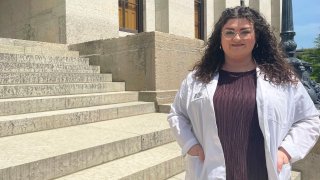 Alexandra Fountaine, a medical student at Ohio University