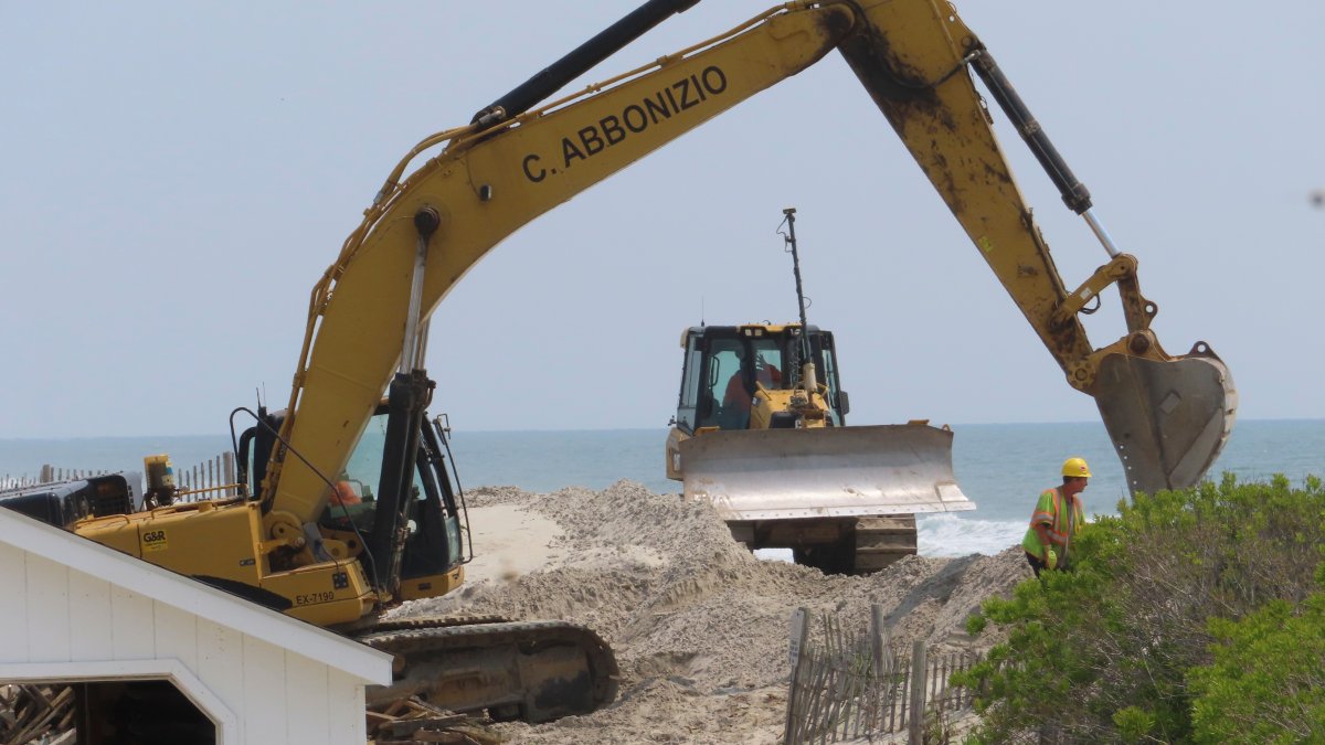 Emergency Beach Repairs Start in New Jersey Town Amid $33M Legal Fight With State - Vimarsana News